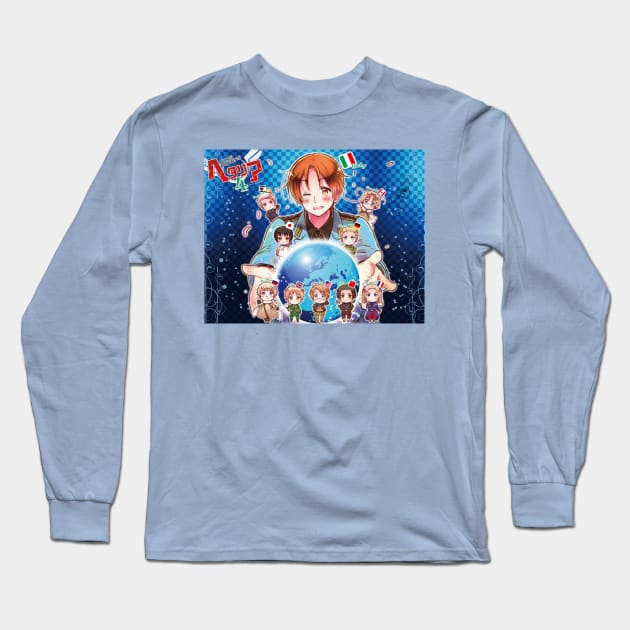 Hetalia Long Sleeve T-Shirt by AnimeGurl1023